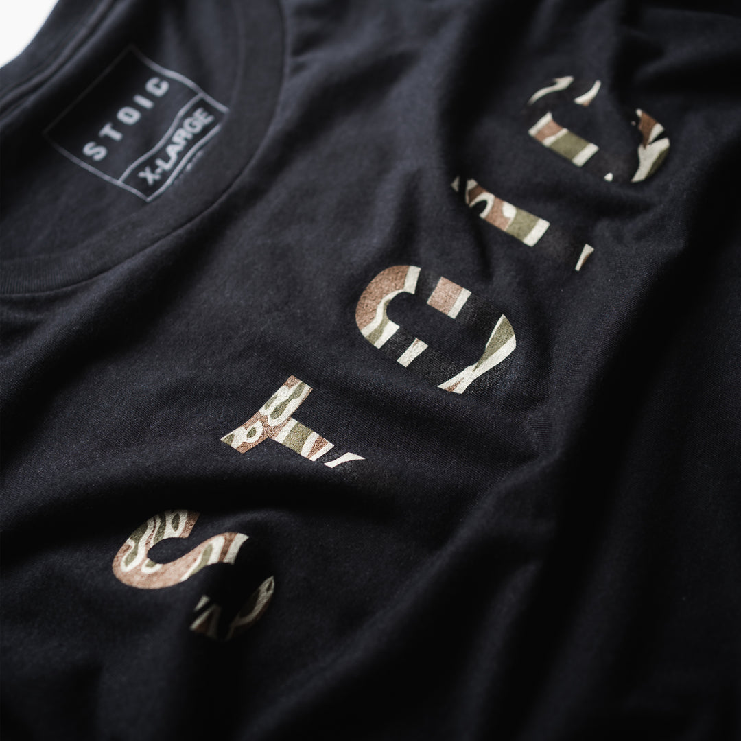 Stoic TShirt - Tiger Stripe