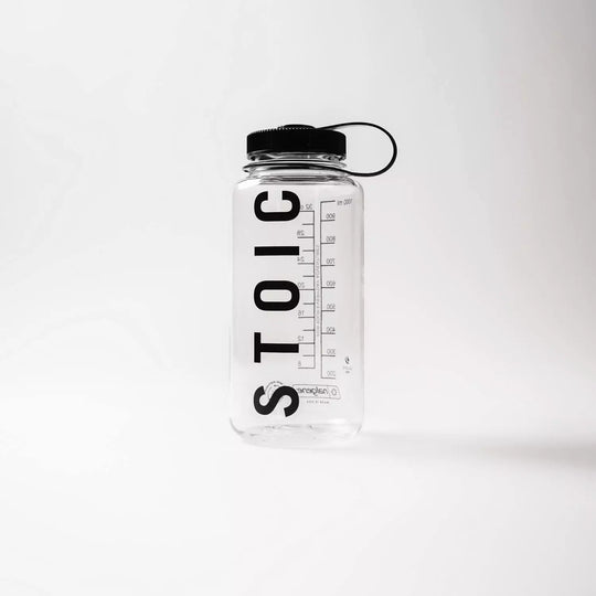 Stoic 1Litre Nalgene Water Bottle - Clear